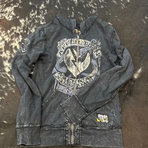 ✨Affliction reversible jacket✨